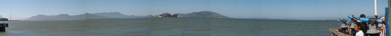 San Francisco Bay from Pier 39